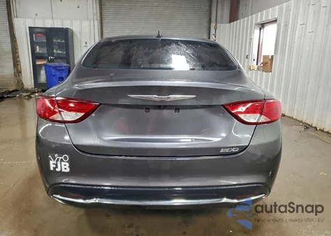 2017 Chrysler 200 Limited из США, поврежденный, VIN 1C3CCCAB3HN500369